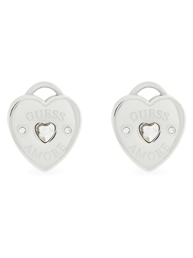 Guess Kolczyki Guess JUBE05 058JW Srebrny