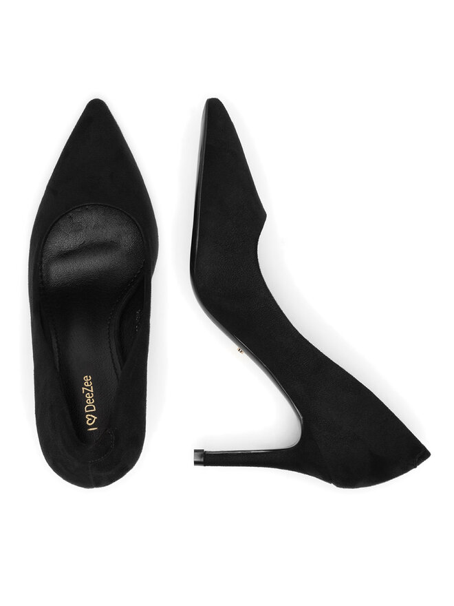 DeeZee Pantofi cu toc subțire DeeZee IV-DBC Negru
