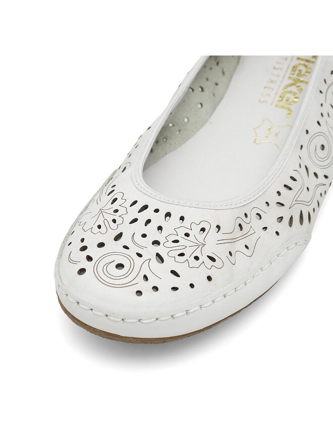 Rieker Ballerinas Rieker 41460-80 Weiß