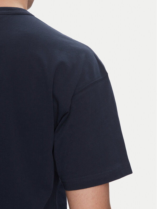SCHOTT N.Y.C. SCHOTT N.Y.C. T-shirt TSTRAVIS Tamnoplava Regular Fit