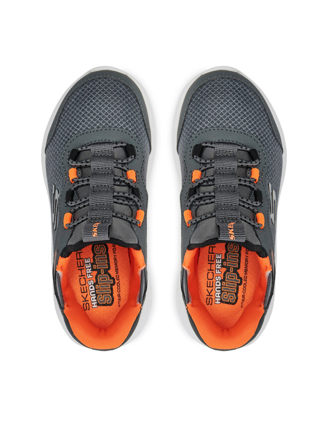 Skechers Sneakersy Skechers Bounder-Brisk-Burst 403822L/CCOR Šedá
