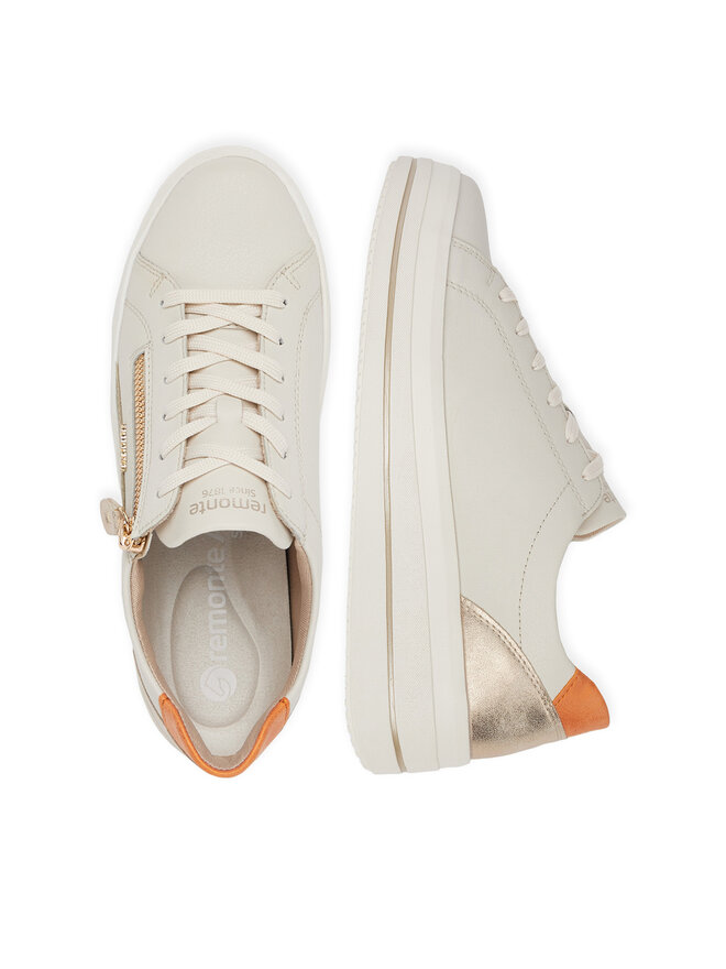 Remonte Sneakersy Remonte D1C01-81 Beżowy