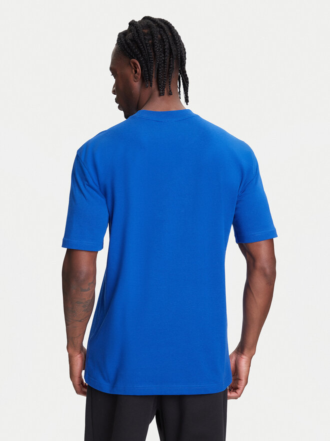 adidas adidas Marškinėliai Essentials Small Logo JF1094 Mėlyna Regular Fit