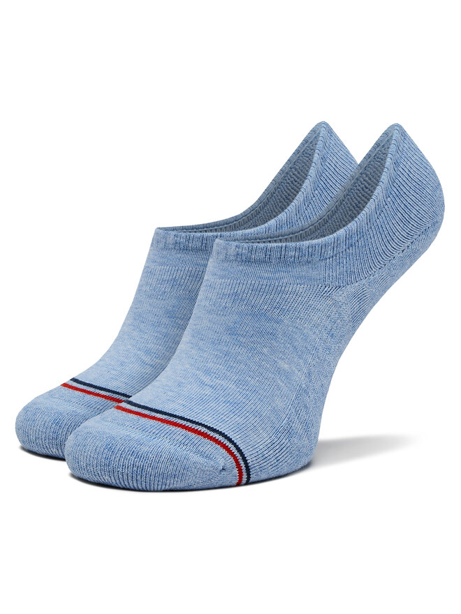 Tommy Hilfiger Set di 2 paia di pedulini unisex Tommy Hilfiger 701228179 Blu