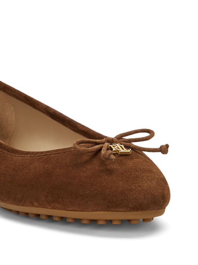 LAUREN RALPH LAUREN Μπαλαρίνες LAUREN RALPH LAUREN 802951376001 Καφέ