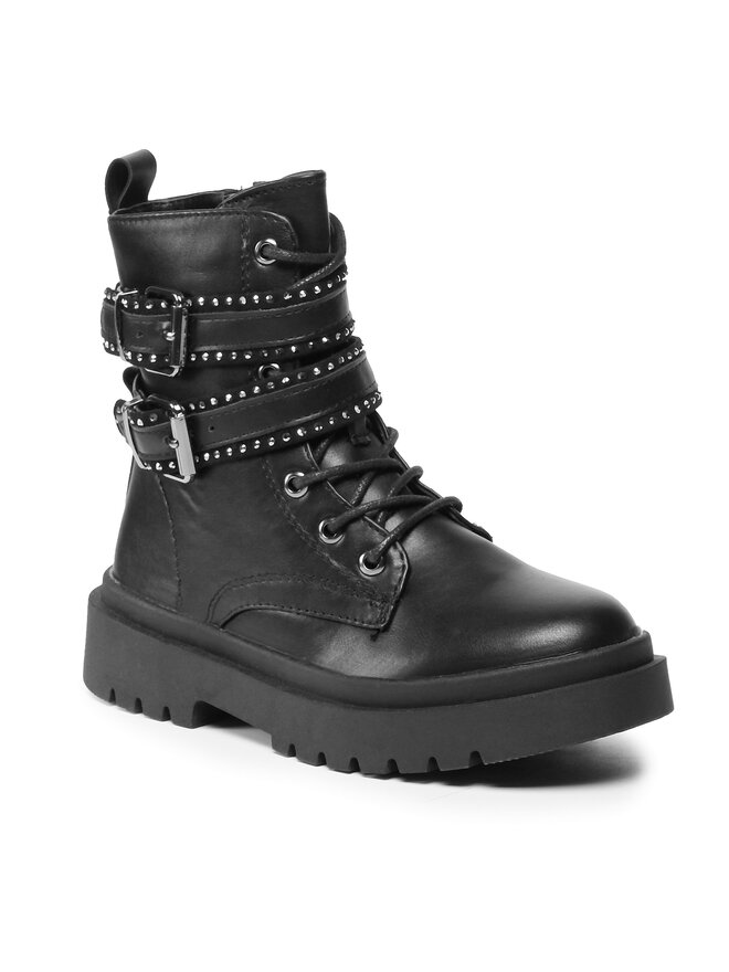 DeeZee Trapper stila apavi DeeZee CS5592-09 Melns
