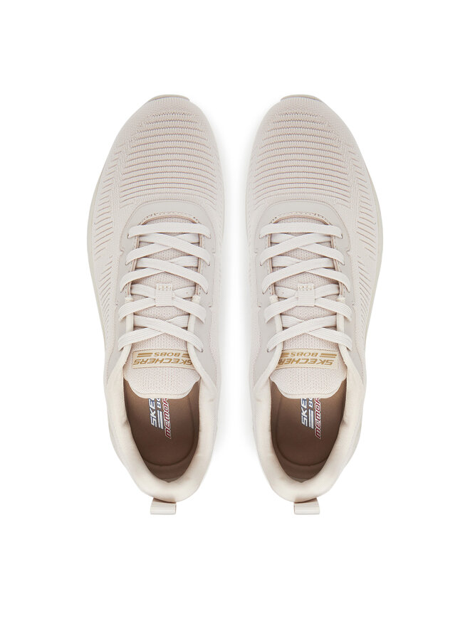 Skechers Sneakersy Skechers Bobs B Flex Hi-Flying Hi 117385/OFWT Biały