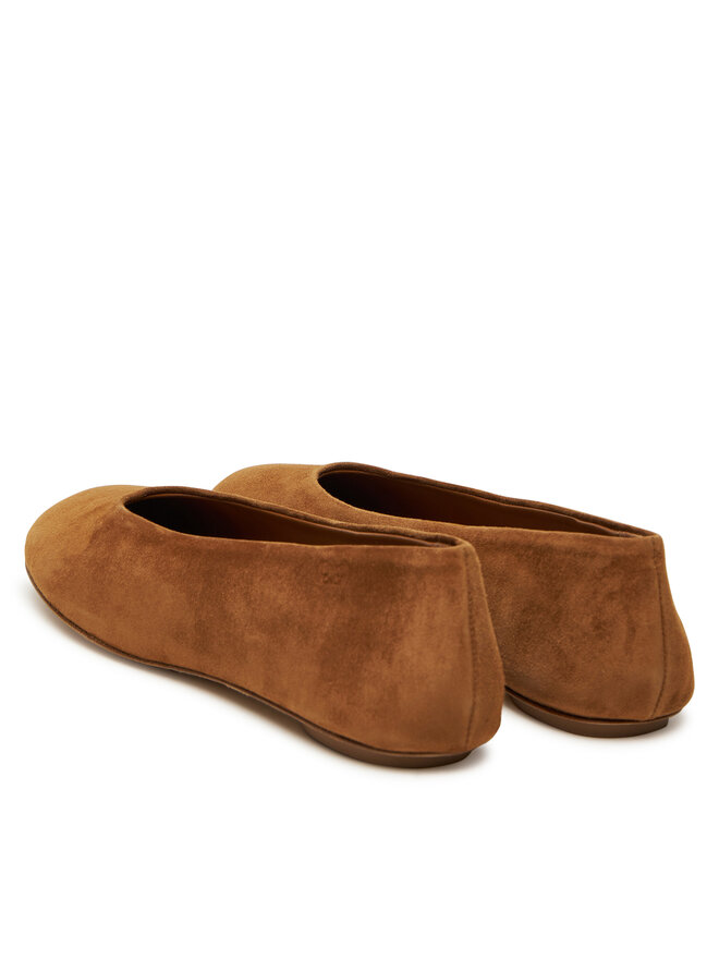 Weekend Max Mara Балеринки Weekend Max Mara Todisuede 2525526074600 Кафяв