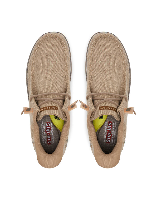 Skechers Mokasyny Skechers Melson-Coronado 210959/TPE Beżowy
