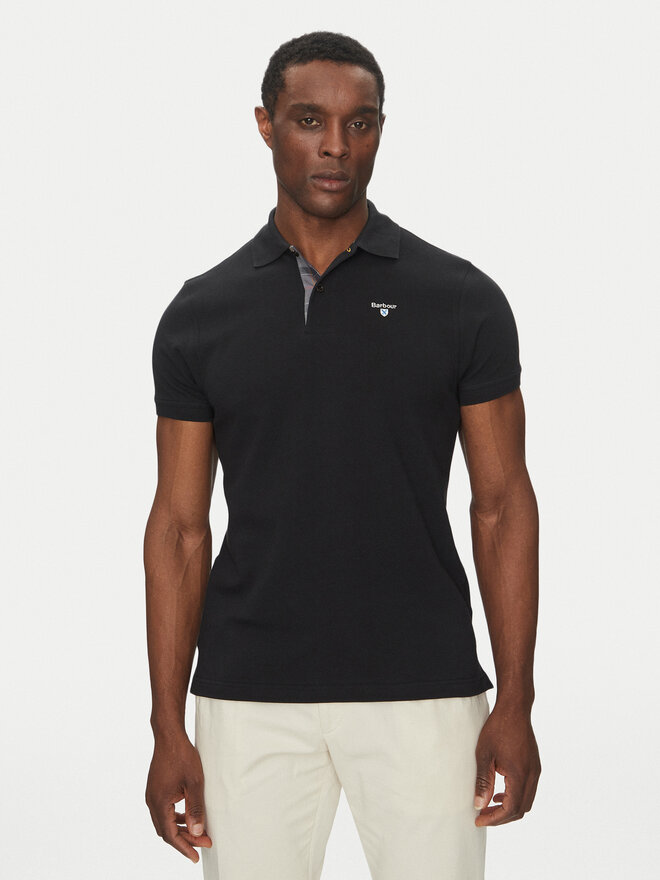 Barbour Barbour Polo Tartan MML0012BK31 Μαύρο Regular Fit