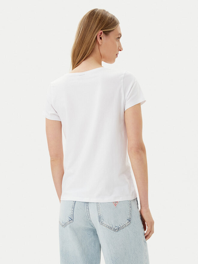 Pieces Pieces Marškinėliai Tilly 17157705 Balta Regular Fit