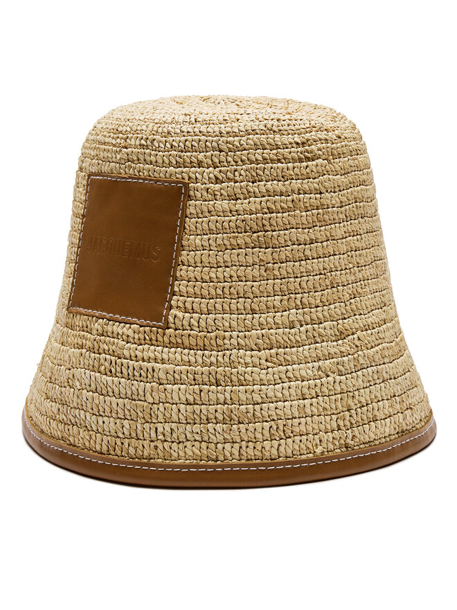 JACQUEMUS Kapelusz JACQUEMUS Cappello 245AC642 Beżowy