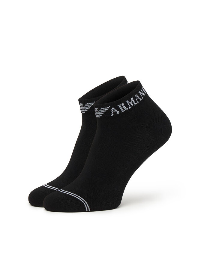 Emporio Armani Underwear Kurze Socken Emporio Armani Underwear EW000584 AF20515 MC215 Schwarz