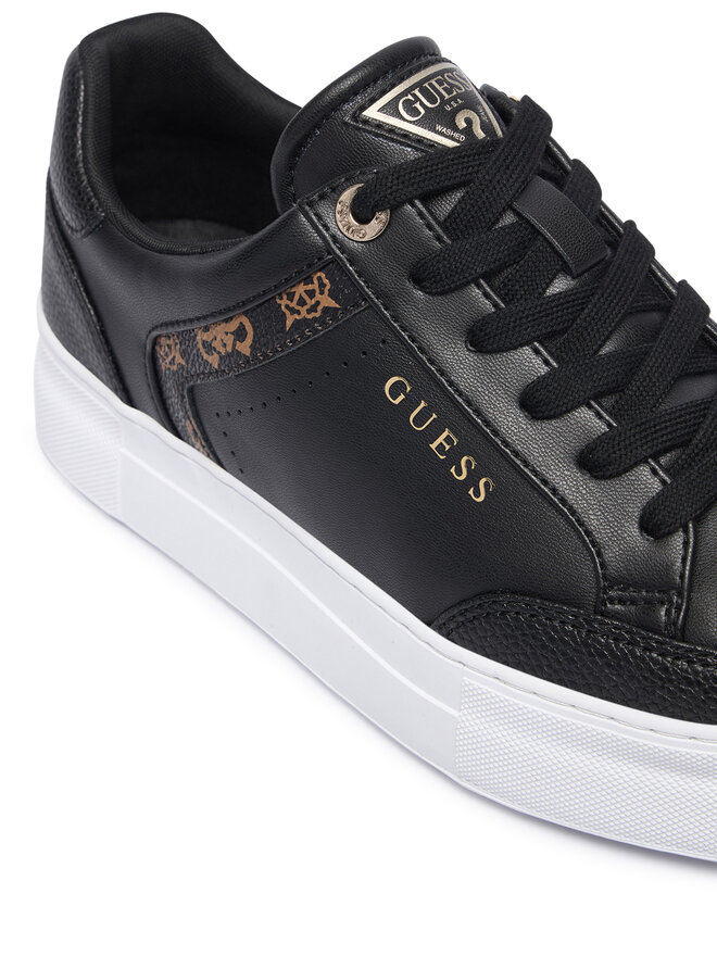 Guess Sneakers Guess FLTGXL ELE12 Schwarz