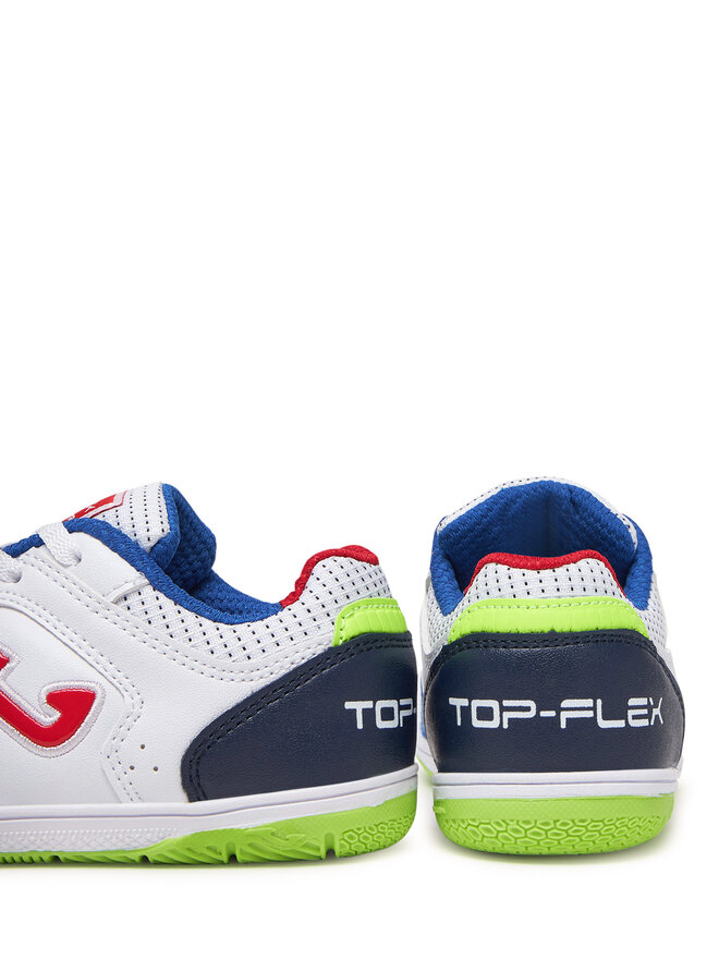 Joma Futbalové topánky Joma Top Flex Jr 2502 TPJS2502IN Biela