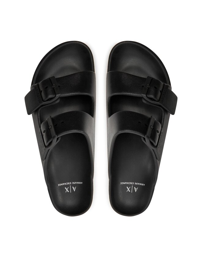 Armani Exchange Klapki Armani Exchange XDP043 XV821 00002 Czarny