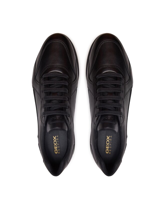 Geox Sneakersy Geox U Spherica Ec12 U45GRA 00043 C9999 Černá