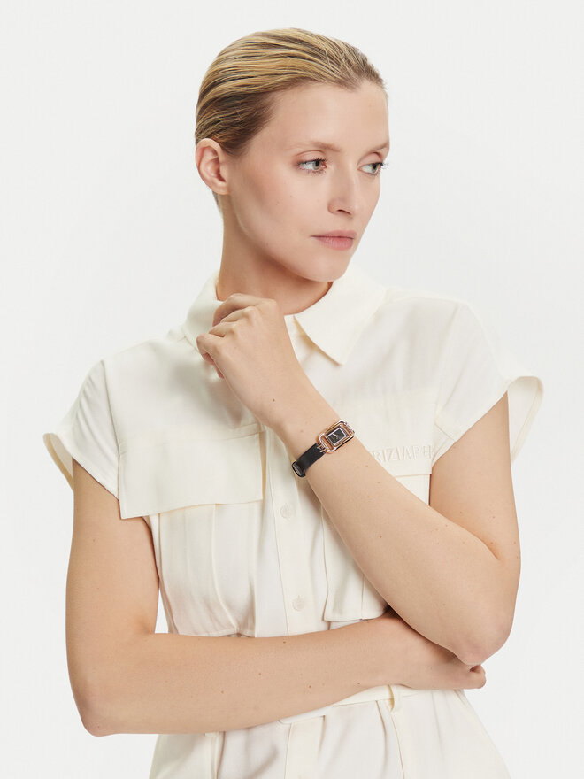 Ted Baker Ρολόι Ted Baker BKPTTS403 Μαύρο