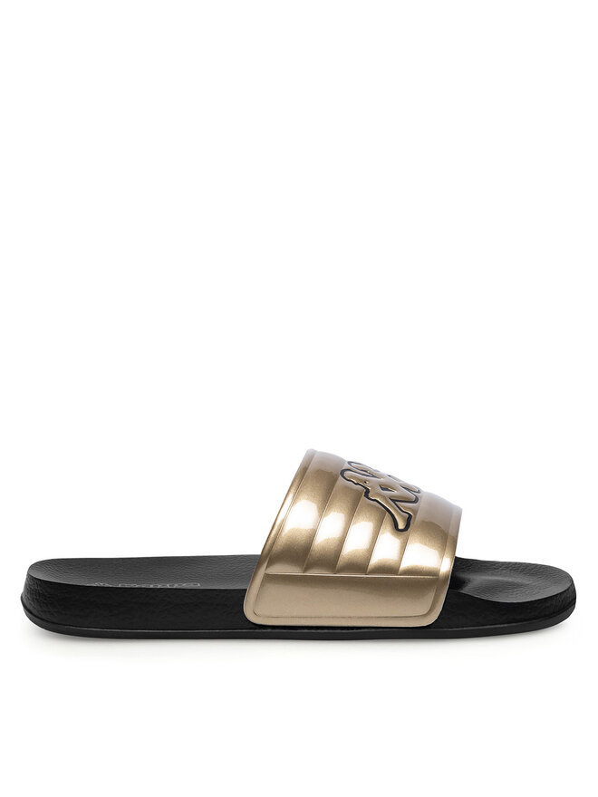 Kappa Pantoletten Kappa SS24-W1 Goldfarben