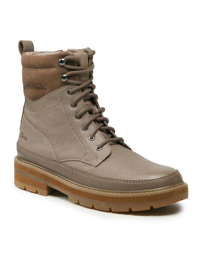 Clarks Schnürstiefeletten Clarks PragueStyle K. 261749026 Braun
