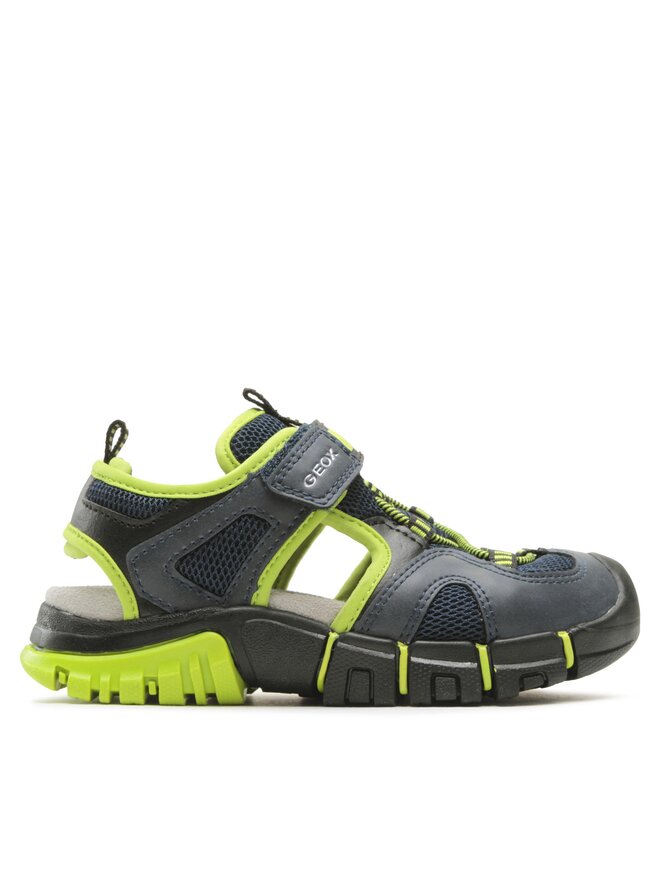 Geox Сандали Geox J Sandal Dynomix Boy J35GHA014MEC0749 S Тъмносин