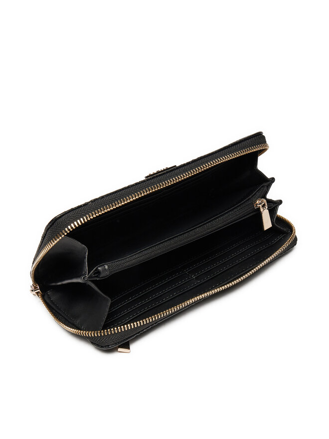 Guess Голям дамски портфейл Guess SWPG93 49146 Черен