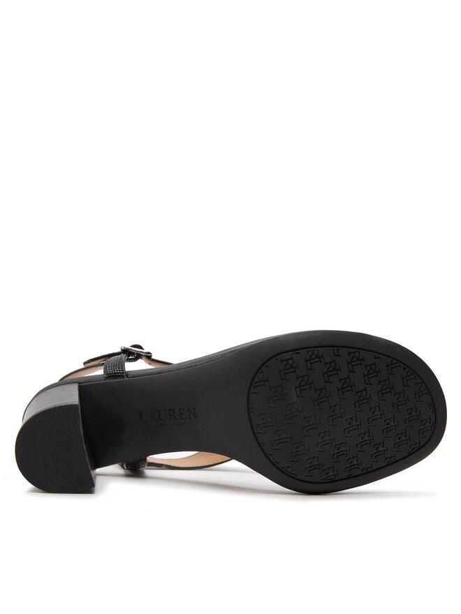LAUREN RALPH LAUREN Szandál Lauren Ralph Lauren 802935564001 Fekete