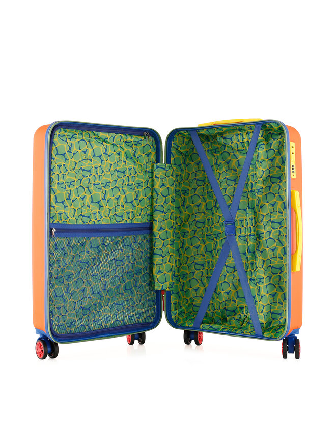 Semi Line Mittlerer Koffer Semi Line T5843-2 Orange