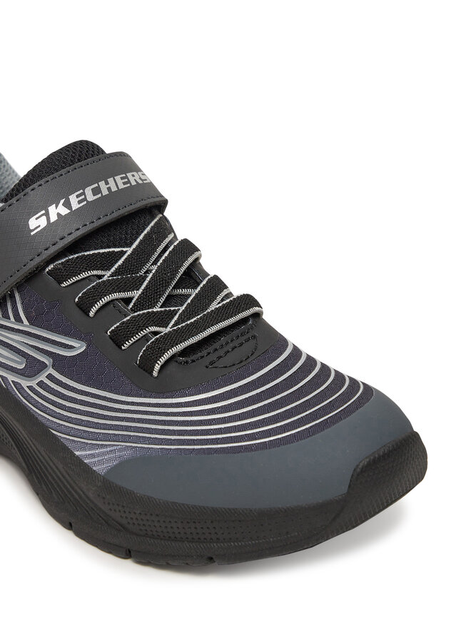 Skechers Snīkeri Skechers Microspec Advance- 403926L/BKSL Melns