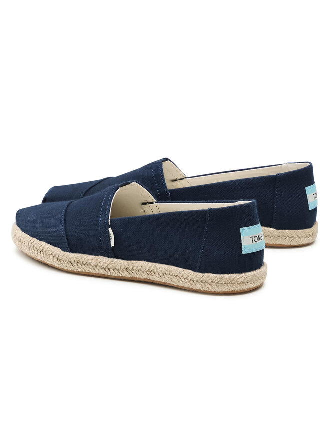 Toms Espadrile Toms Alpragata Rope 10016255 Mornarsko modra