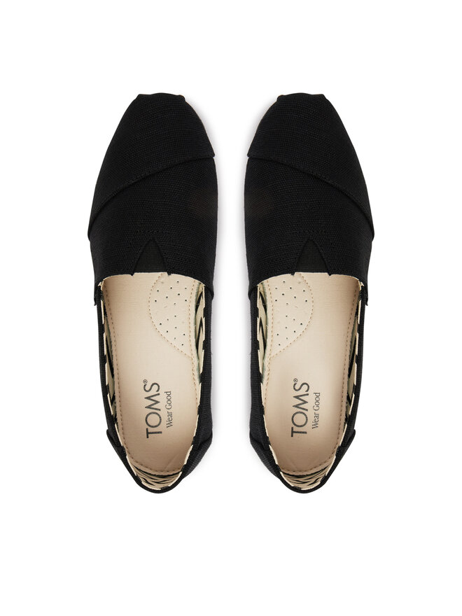 Toms Halbschuhe Toms Alpargata Classic 10020784 Schwarz