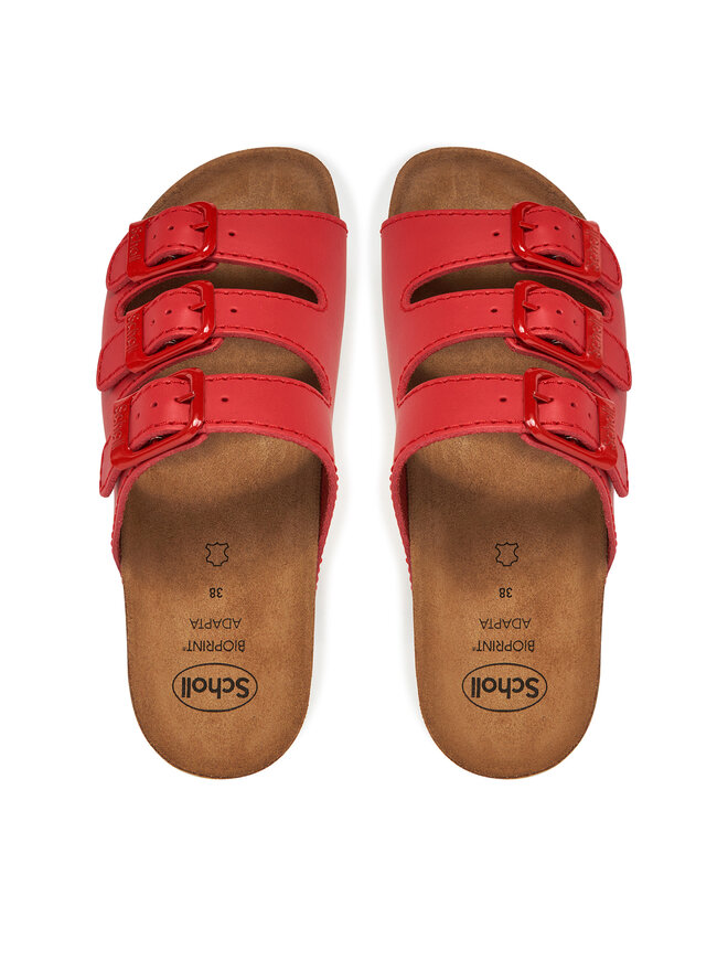 Scholl Papucs Scholl Rio Wedge Ad MF32151 Piros