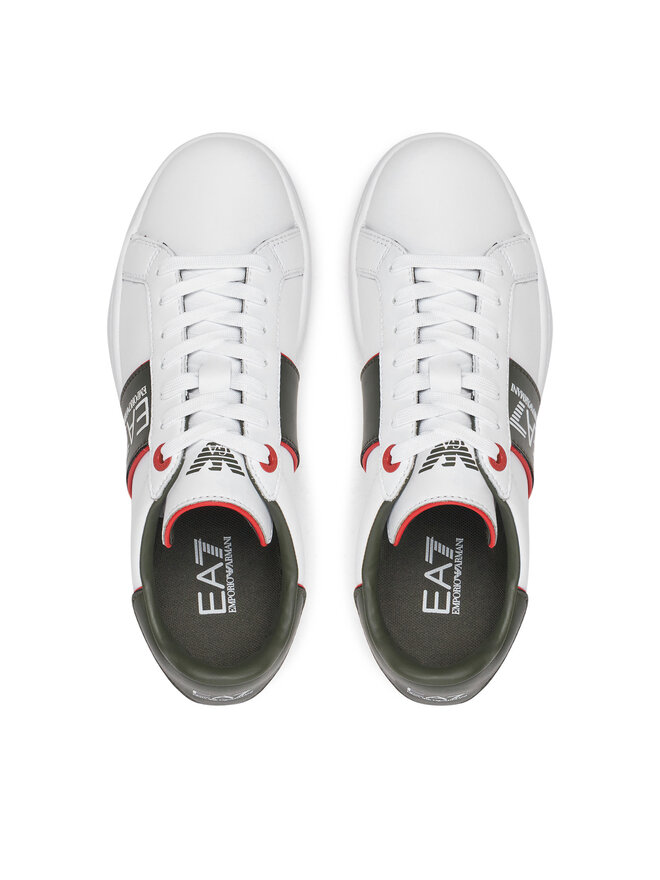 EA7 Emporio Armani Снікерcи EA7 Emporio Armani X8X102 XK346 T983 Білий