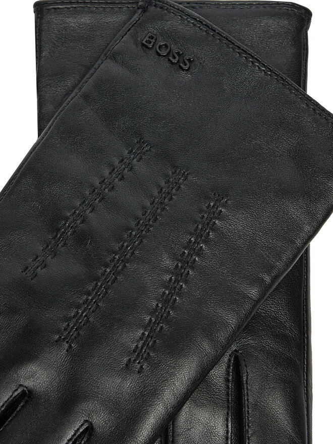 BOSS Guanti da uomo Boss Hainz-Me 50526681 Nero