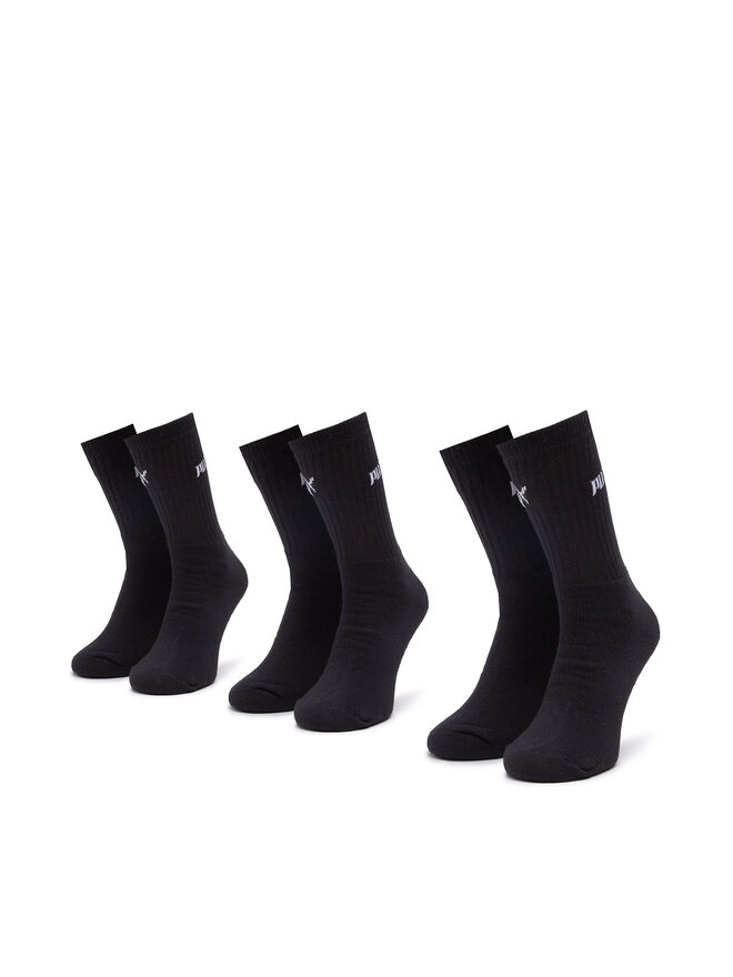 Puma 3 pares de calcetines altos para mujer Puma 90793401 r.39/42 Negro