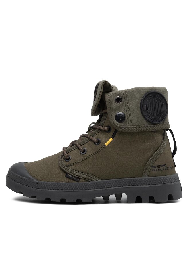 Palladium Schnürstiefeletten Palladium Pampa Baggy Supply 77964-325-M Khakifarben