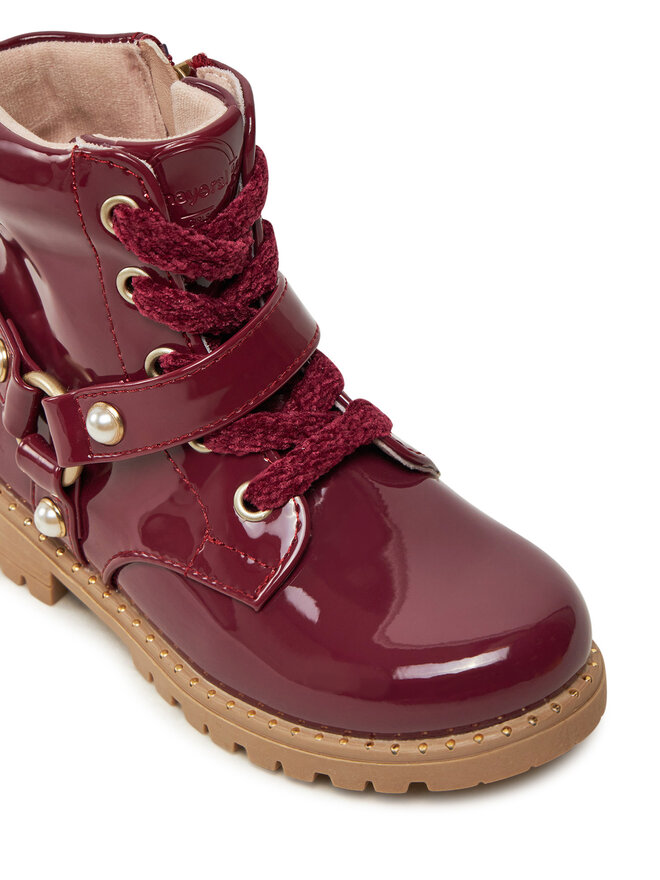 Mayoral Schnürstiefeletten Mayoral 44479 Dunkelrot