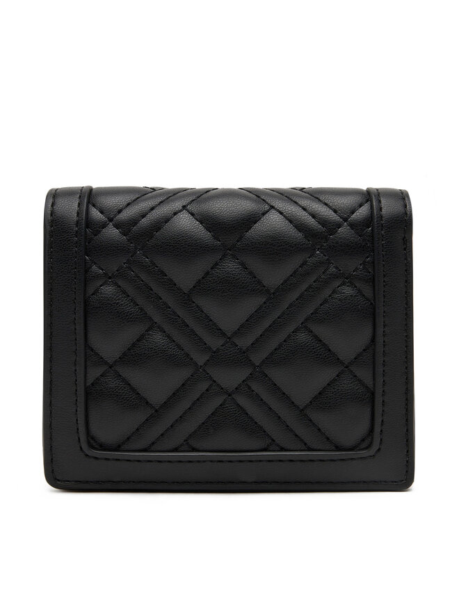 LOVE MOSCHINO Kleine Damen Geldbörse LOVE MOSCHINO JC5601PP1MLA0000 Schwarz