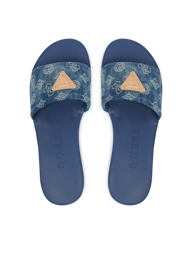 Guess Pantoletten Guess FLJELS DEN03 Blau