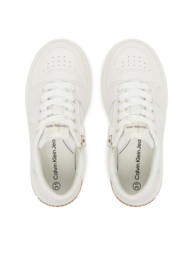 Calvin Klein Jeans Αθλητικά Calvin Klein Jeans Low Cut Lace-Up Sneaker V3X9-82093-1697 M Λευκό
