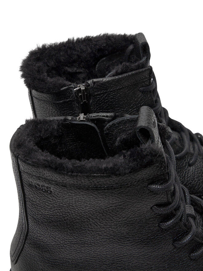 BOSS Botas altas BOSS Julyo Halb Grafit 50523902 Negro