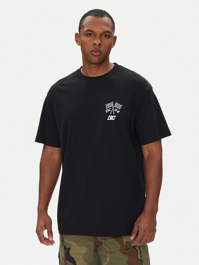 DC DC Футболка ADYZT05467 Чорний Regular Fit