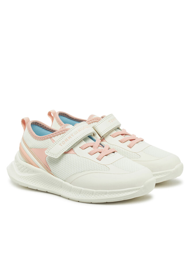 Tommy Hilfiger Snīkeri Tommy Hilfiger 33755-1697A704 S Balts