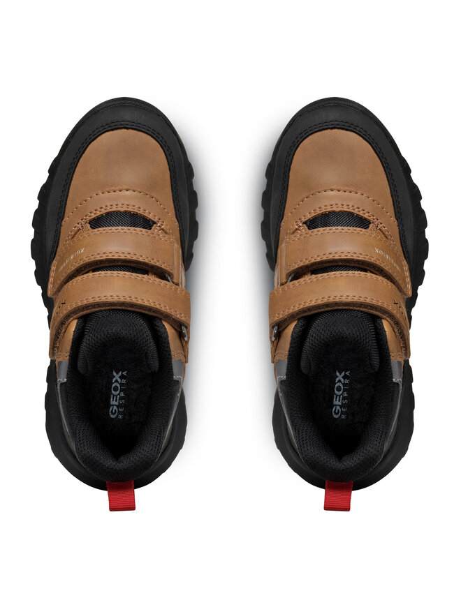 Geox Schnürschuhe Geox J Simbyos Boy B Abx J46L0B 0MEMS C0034 S Braun