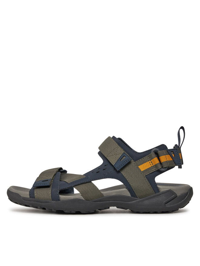 Geox Sandały Geox U Terreno + Grip U4550B 01150 C0938 Khaki
