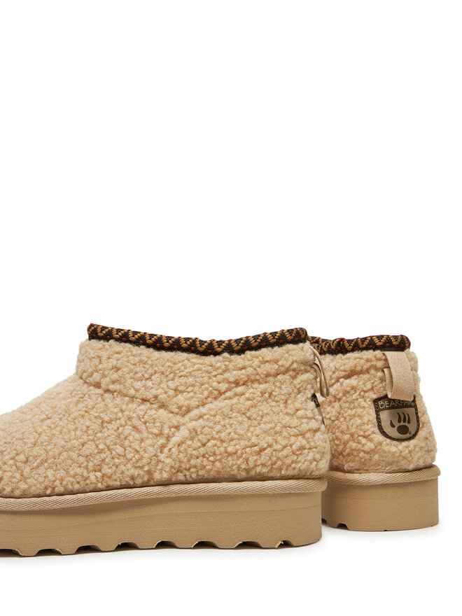 Bearpaw Μπότες Χιονιού Bearpaw Snuggle Daphne Deco 3192W Μπεζ