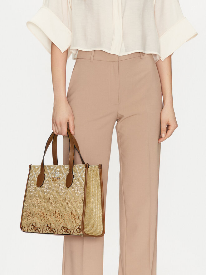 Guess Дамска чанта Guess HWSW86 65220 Бежов
