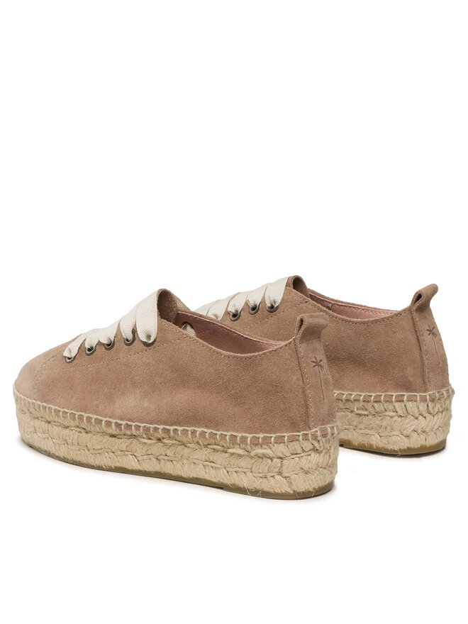 Manebi Espadrilles Manebi Lace-Up Espadrilles W 1.9 E0 Beige