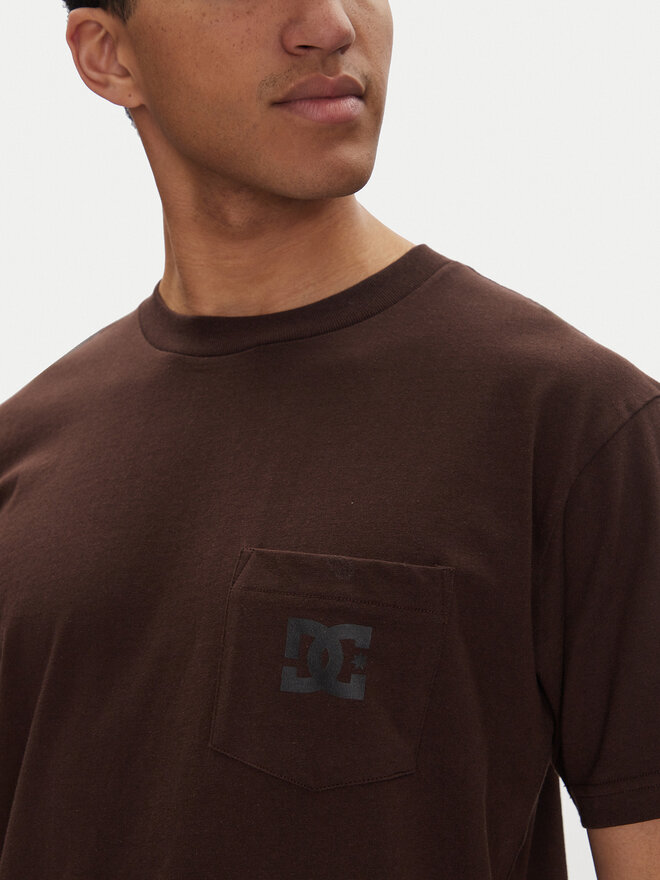 DC DC Majica ADYZT05377 Rjava Heritage Fit
