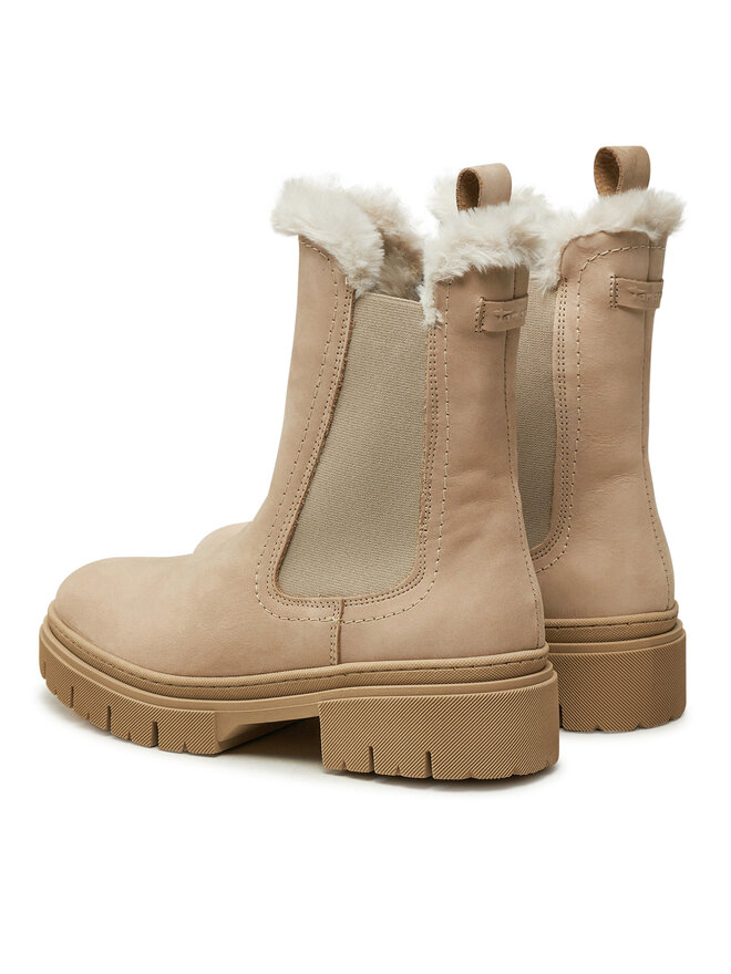 Tamaris Klassische Stiefeletten Tamaris 1-26407-43 Beige